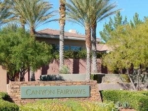 Canyon Fairways Summerlin