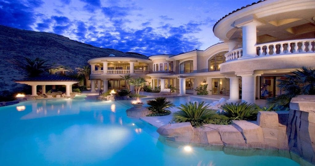 Modern Construction Homes Ascaya Million Dollar Homes Las Vegas For Sale