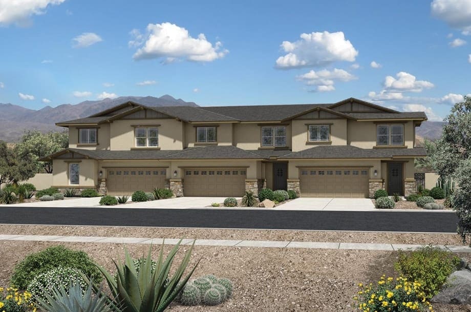 Fairway Hills Condominium Community New Townhomes Summerlin Nevada