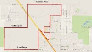 Skye Canyon Las Vegas Map