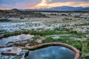 Alkali Hot Springs Nevada