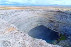 Diana's Punchbowl Hot Springs