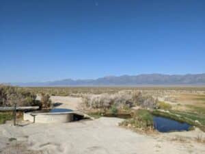 Nevada Hot Springs Map