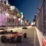 F1 race in Las Vegas