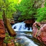 Hiking in Rock Canyon Las Vegas, NV