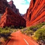 Red Rock Canyon hiking destination