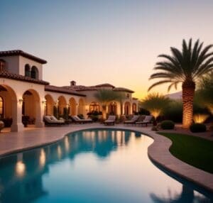 high-end neighborhood