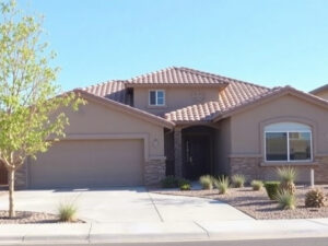 home with high-end finishes